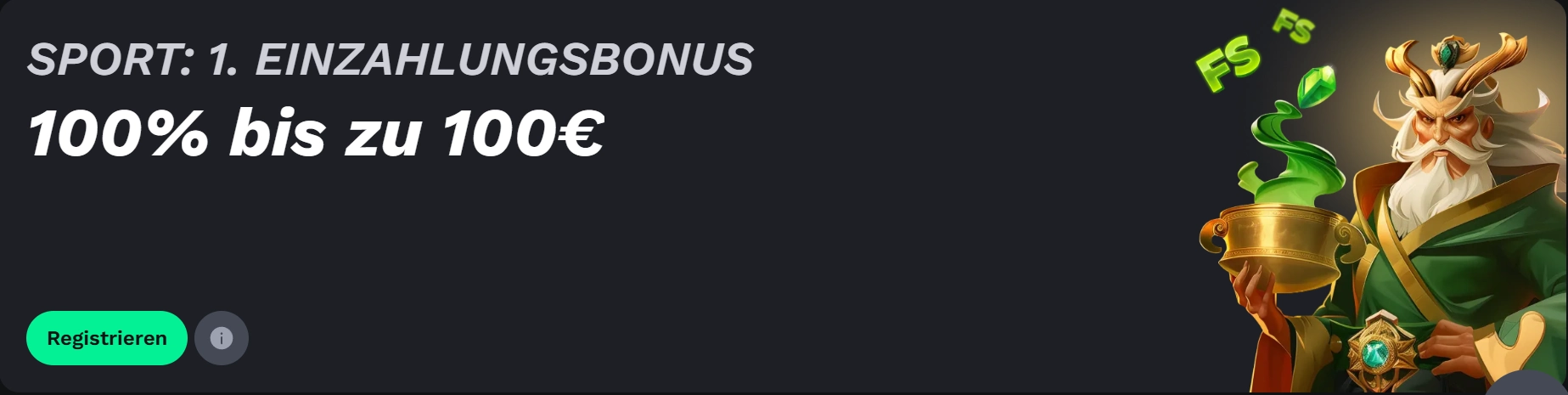 BetOnRed Sport-Willkommensbonus mit 100 Prozent bis zu 100 Euro